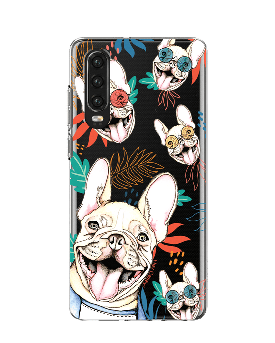 Hey Casey! Cool Frenchie Phone Case for iPhone Samsung Huawei