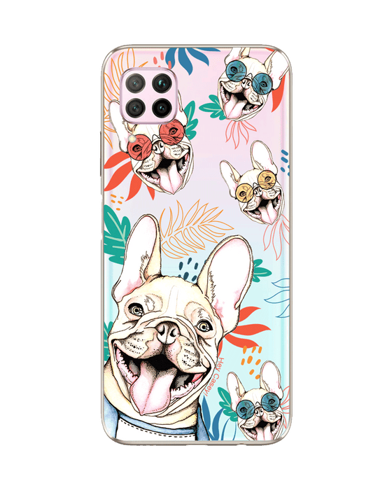 Hey Casey! Cool Frenchie Phone Case for iPhone Samsung Huawei