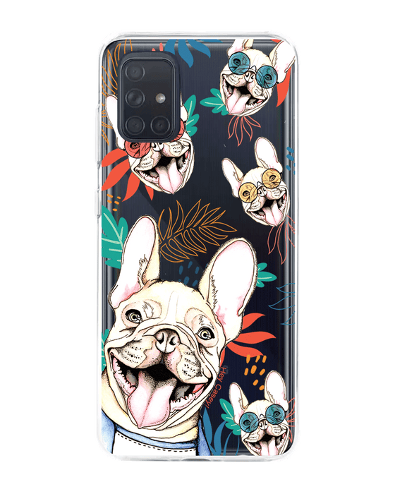 Hey Casey! Cool Frenchie Phone Case for iPhone Samsung Huawei