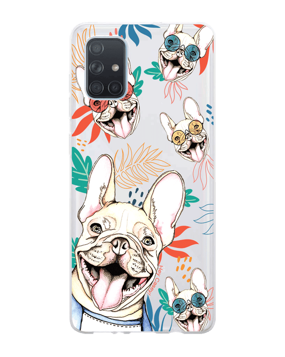 Hey Casey! Cool Frenchie Phone Case for iPhone Samsung Huawei