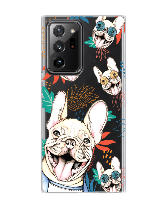 Hey Casey! Cool Frenchie Phone Case for iPhone Samsung Huawei