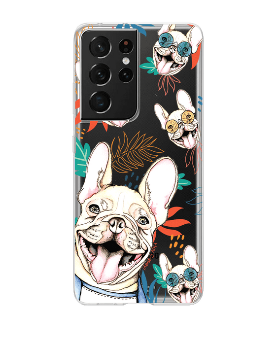 Hey Casey! Cool Frenchie Phone Case for iPhone Samsung Huawei
