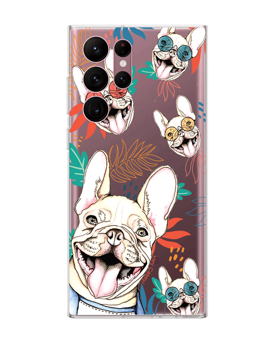 Hey Casey! Cool Frenchie Phone Case for iPhone Samsung Huawei