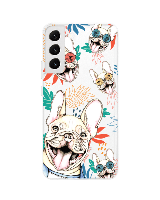 Hey Casey! Cool Frenchie Phone Case for iPhone Samsung Huawei
