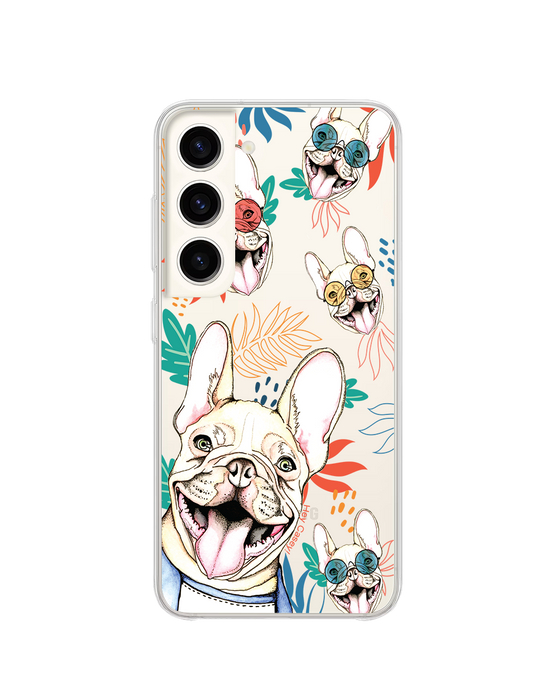 Hey Casey! Cool Frenchie Phone Case for iPhone Samsung Huawei