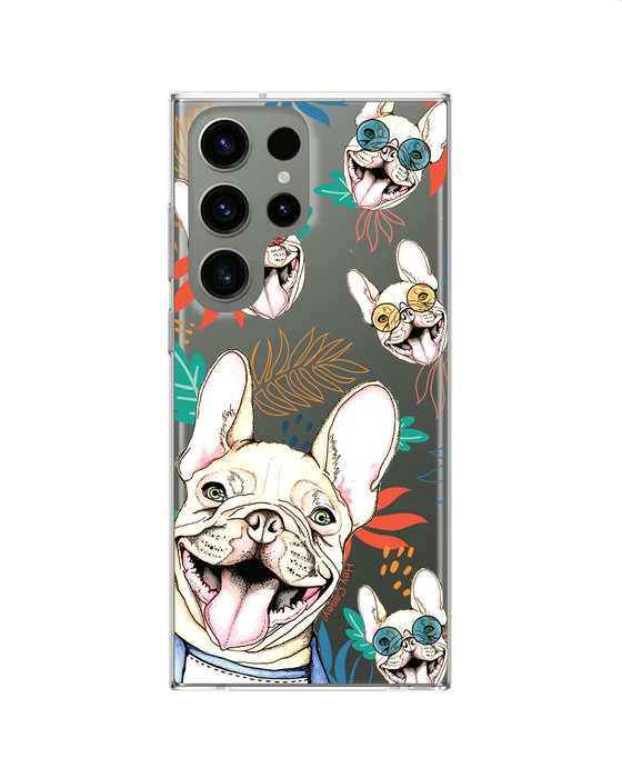 Hey Casey! Cool Frenchie Phone Case for iPhone Samsung Huawei