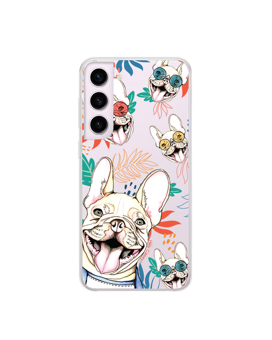 Hey Casey! Cool Frenchie Phone Case for iPhone Samsung Huawei