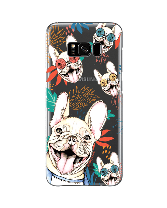 Hey Casey! Cool Frenchie Phone Case for iPhone Samsung Huawei