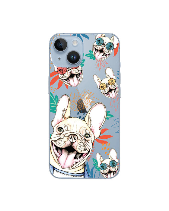 Hey Casey! Cool Frenchie Phone Case for iPhone Samsung Huawei