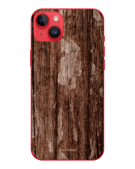 Hey Casey! Dark Wood Phone Case for iPhone Samsung Huawei