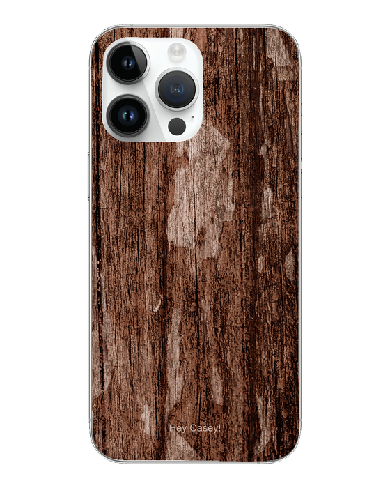 Hey Casey! Dark Wood Phone Case for iPhone Samsung Huawei