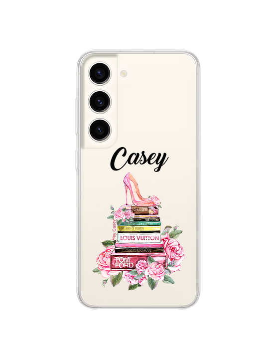 Hey Casey! Fashion Books Phone Case for iPhone Samsung Huawei