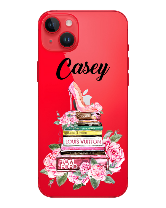 Hey Casey! Fashion Books Phone Case for iPhone Samsung Huawei