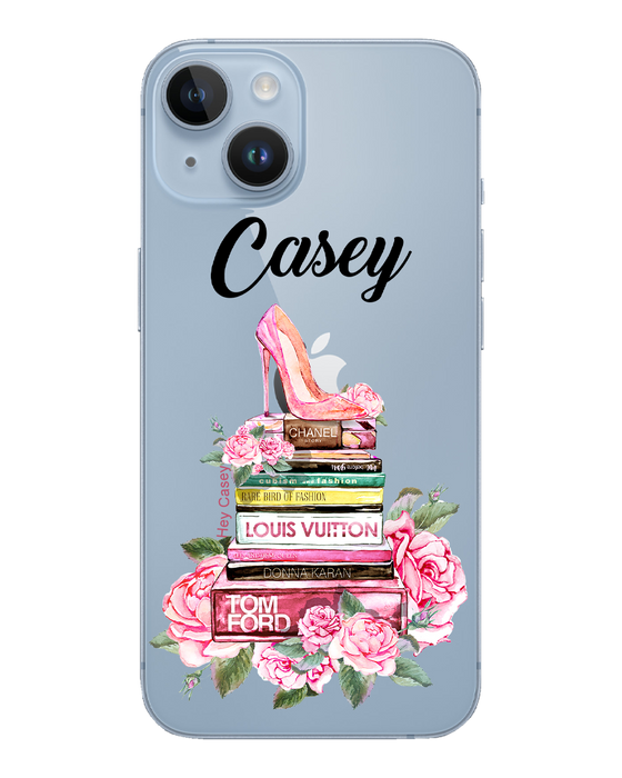 Hey Casey! Fashion Books Phone Case for iPhone Samsung Huawei