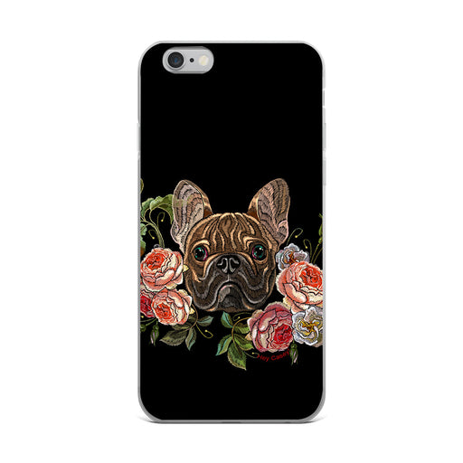 Hey Casey! Floral Frenchie Phone Case for iPhone Samsung Huawei