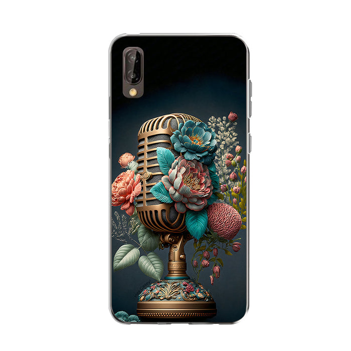 Hey Casey! Floral Mic Night Phone Case for iPhone Samsung Huawei