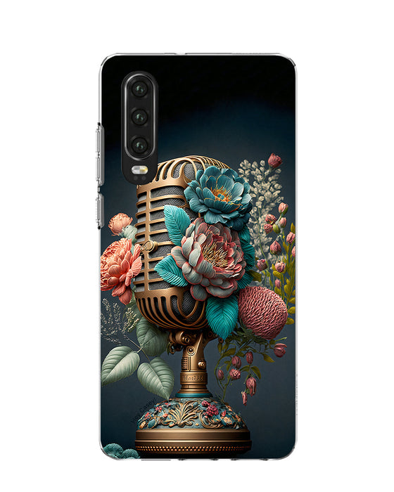 Hey Casey! Floral Mic Night Phone Case for iPhone Samsung Huawei