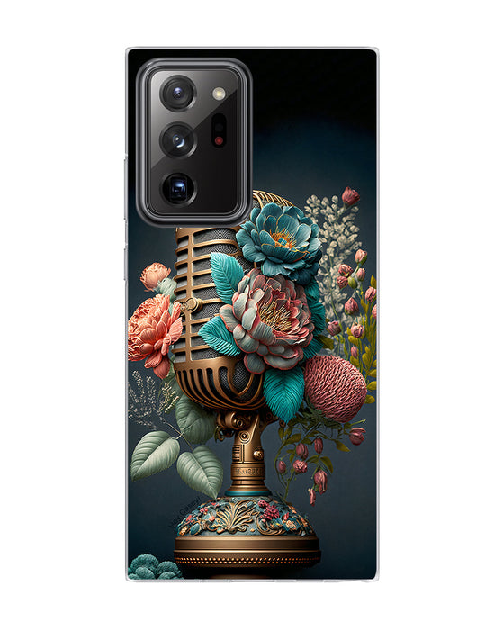 Hey Casey! Floral Mic Night Phone Case for iPhone Samsung Huawei