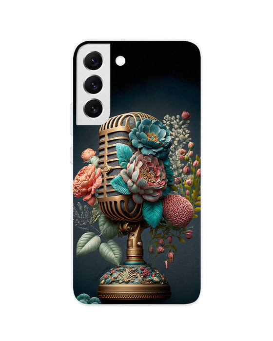 Hey Casey! Floral Mic Night Phone Case for iPhone Samsung Huawei