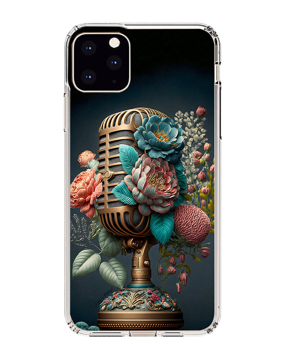 Hey Casey! Floral Mic Night Phone Case for iPhone Samsung Huawei