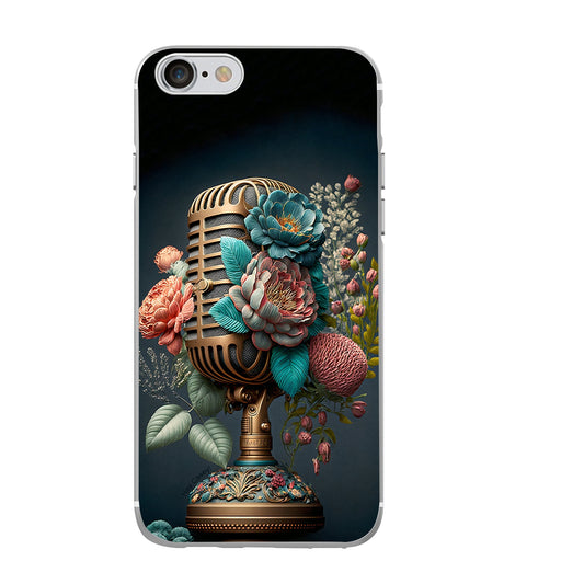Hey Casey! Floral Mic Night Phone Case for iPhone Samsung Huawei