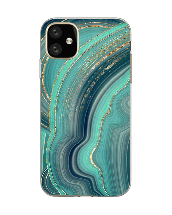 Hey Casey! Green Agate Phone Case for iPhone Samsung Huawei