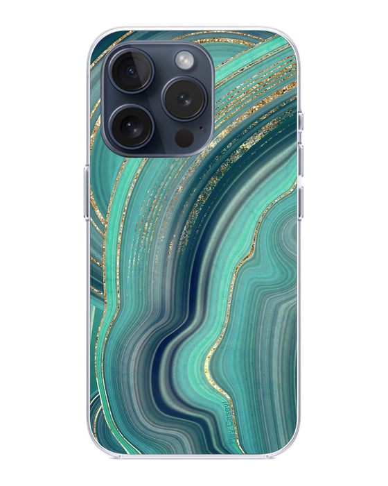 Hey Casey! Green Agate Phone Case for iPhone Samsung Huawei