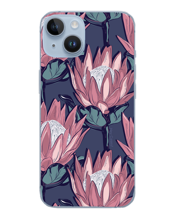 Hey Casey! King Protea Phone Case for iPhone Samsung Huawei