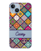 Hey Casey! Mandala Patchwork Phone Case for iPhone Samsung Huawei
