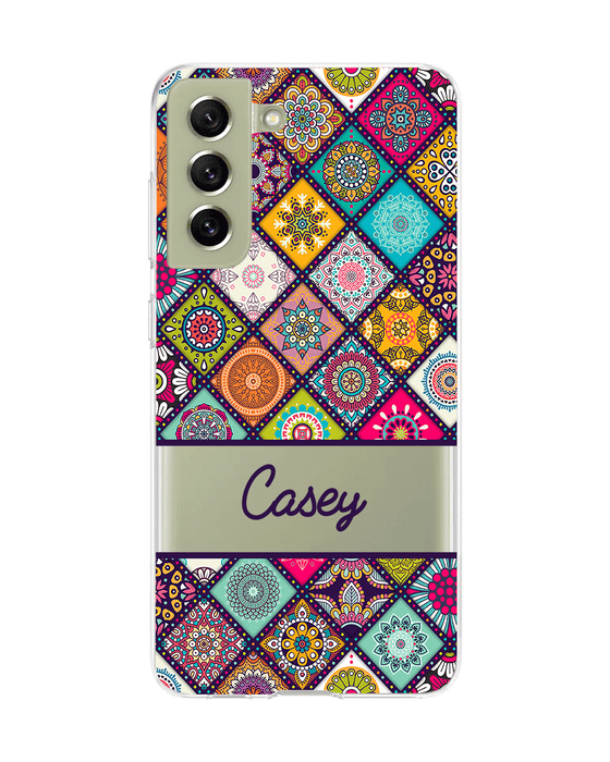 Hey Casey! Mandala Patchwork Phone Case for iPhone Samsung Huawei