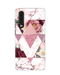 Hey Casey! Marble Floral Phone Case for iPhone Samsung Huawei