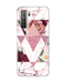 Hey Casey! Marble Floral Phone Case for iPhone Samsung Huawei