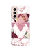 Hey Casey! Marble Floral Phone Case for iPhone Samsung Huawei