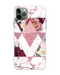 Hey Casey! Marble Floral Phone Case for iPhone Samsung Huawei