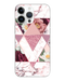 Hey Casey! Marble Floral Phone Case for iPhone Samsung Huawei