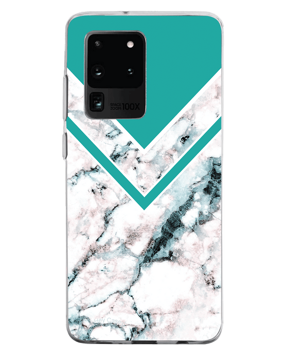 Hey Casey! Mint Marble Phone Case for iPhone Samsung Huawei