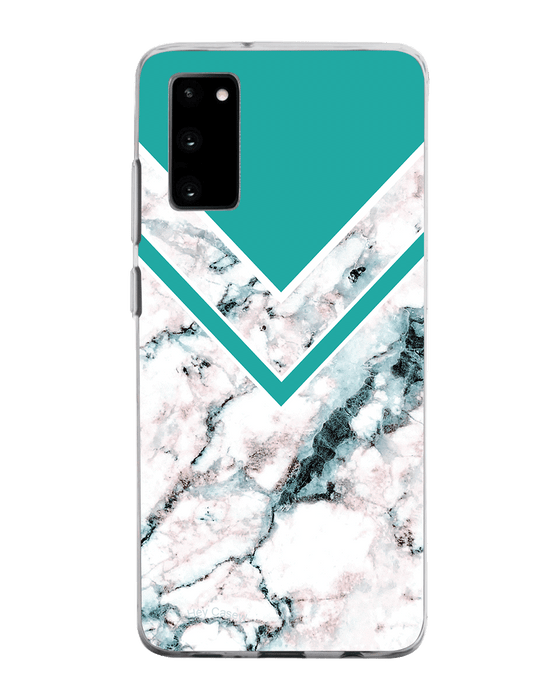 Hey Casey! Mint Marble Phone Case for iPhone Samsung Huawei