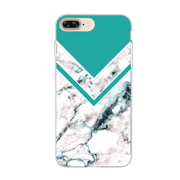 Hey Casey! Mint Marble Phone Case for iPhone Samsung Huawei