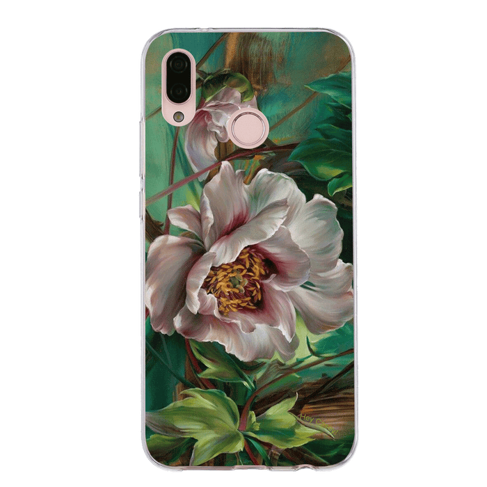 Hey Casey! Pastel Peonies Phone Case for iPhone Samsung Huawei