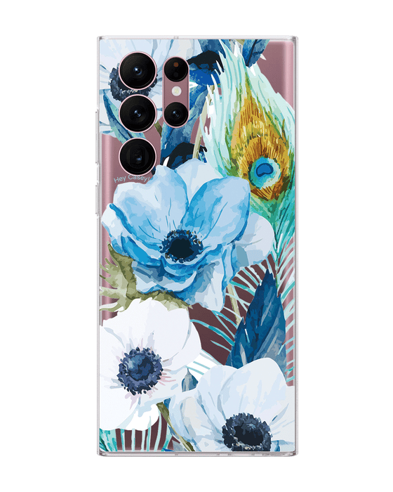 Hey Casey! Peacock Blue Phone Case for iPhone Samsung Huawei