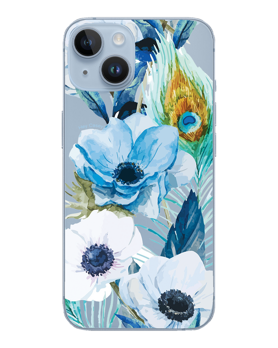 Hey Casey! Peacock Blue Phone Case for iPhone Samsung Huawei