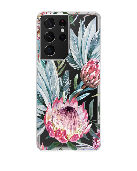 Hey Casey! Protea Phone Case for iPhone Samsung Huawei