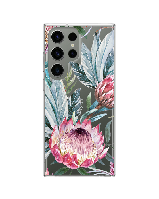 Hey Casey! Protea Phone Case for iPhone Samsung Huawei