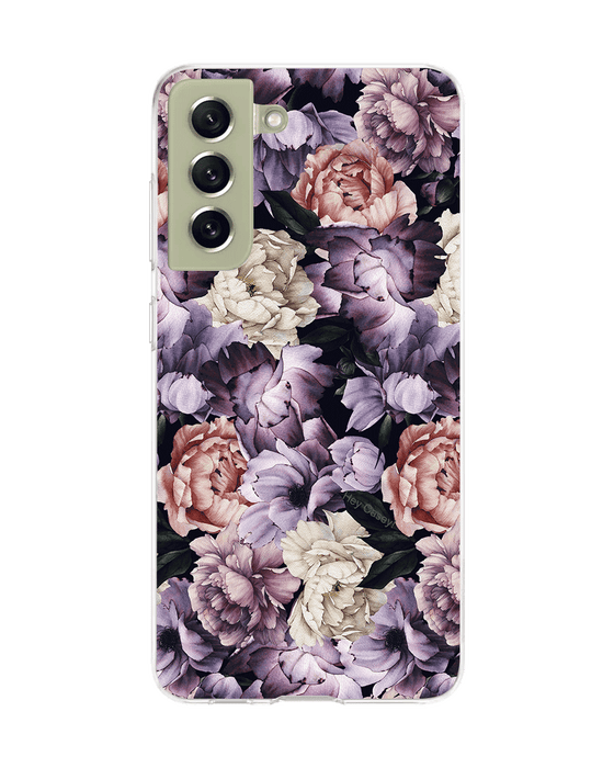 Hey Casey! Purple Peonies Phone Case for iPhone Samsung Huawei