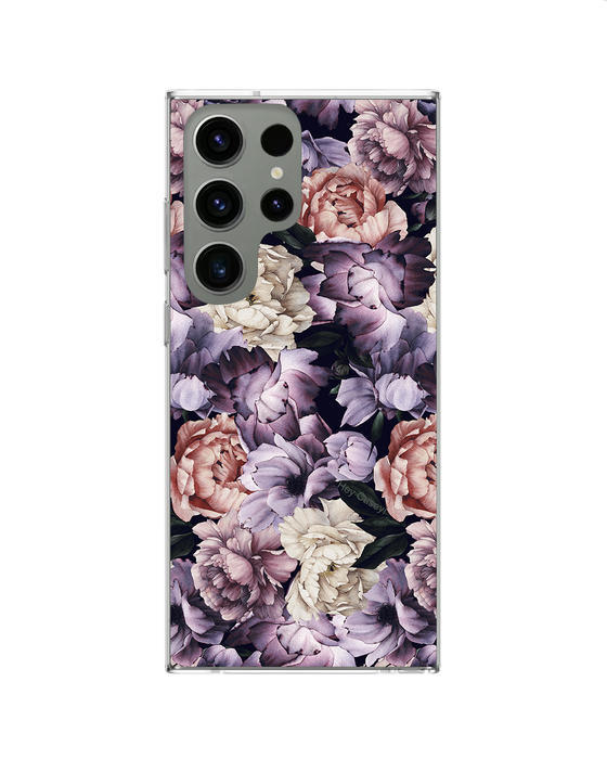 Hey Casey! Purple Peonies Phone Case for iPhone Samsung Huawei
