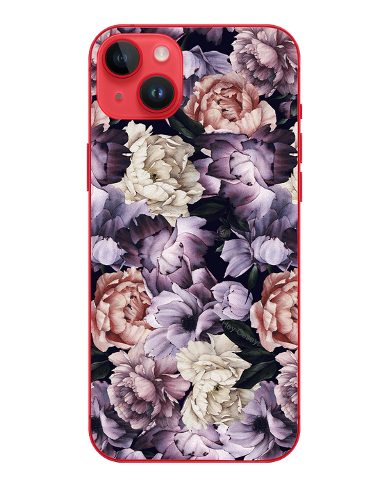 Hey Casey! Purple Peonies Phone Case for iPhone Samsung Huawei
