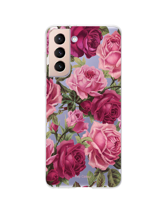 Hey Casey! Rose Garden Phone Case for iPhone Samsung Huawei