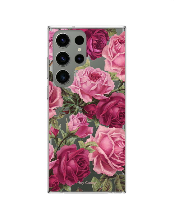 Hey Casey! Rose Garden Phone Case for iPhone Samsung Huawei