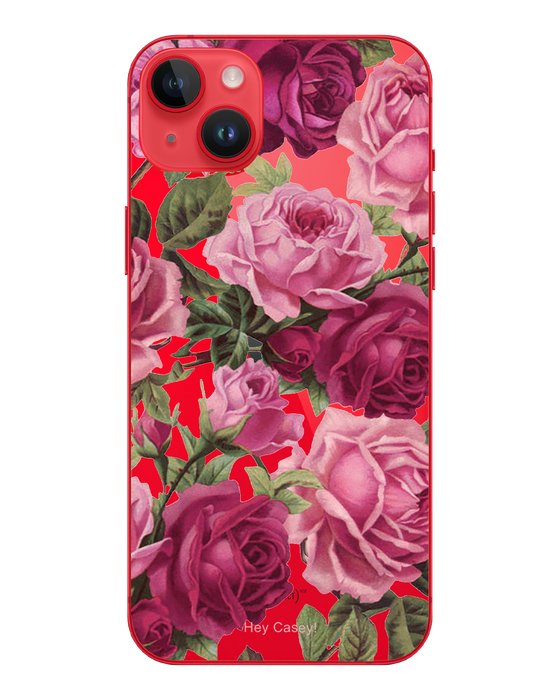 Hey Casey! Rose Garden Phone Case for iPhone Samsung Huawei
