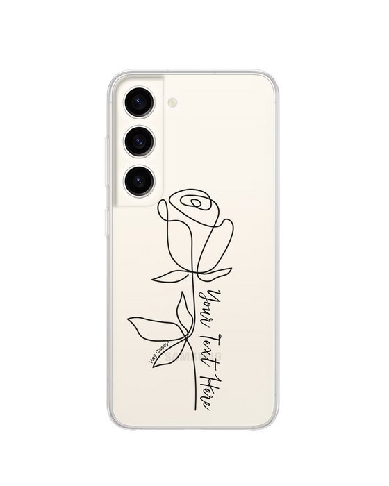 Hey Casey! Rose Phone Case for iPhone Samsung Huawei